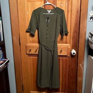 Green Polka Dot Dress